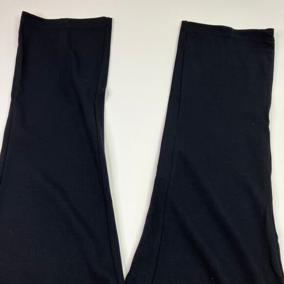 Chico's | Black Straight Leg Casual Pants Rayon Blend Chicos 1 Short/ US M SHORT - Picture 2 of 5